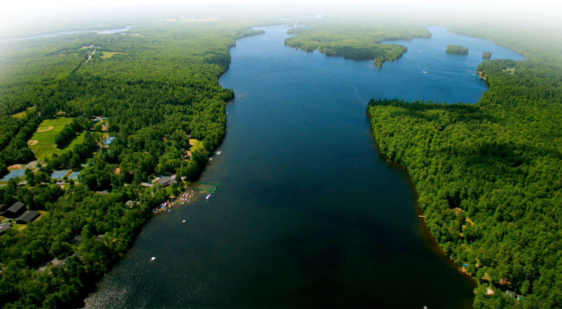 summer camp footer background photo